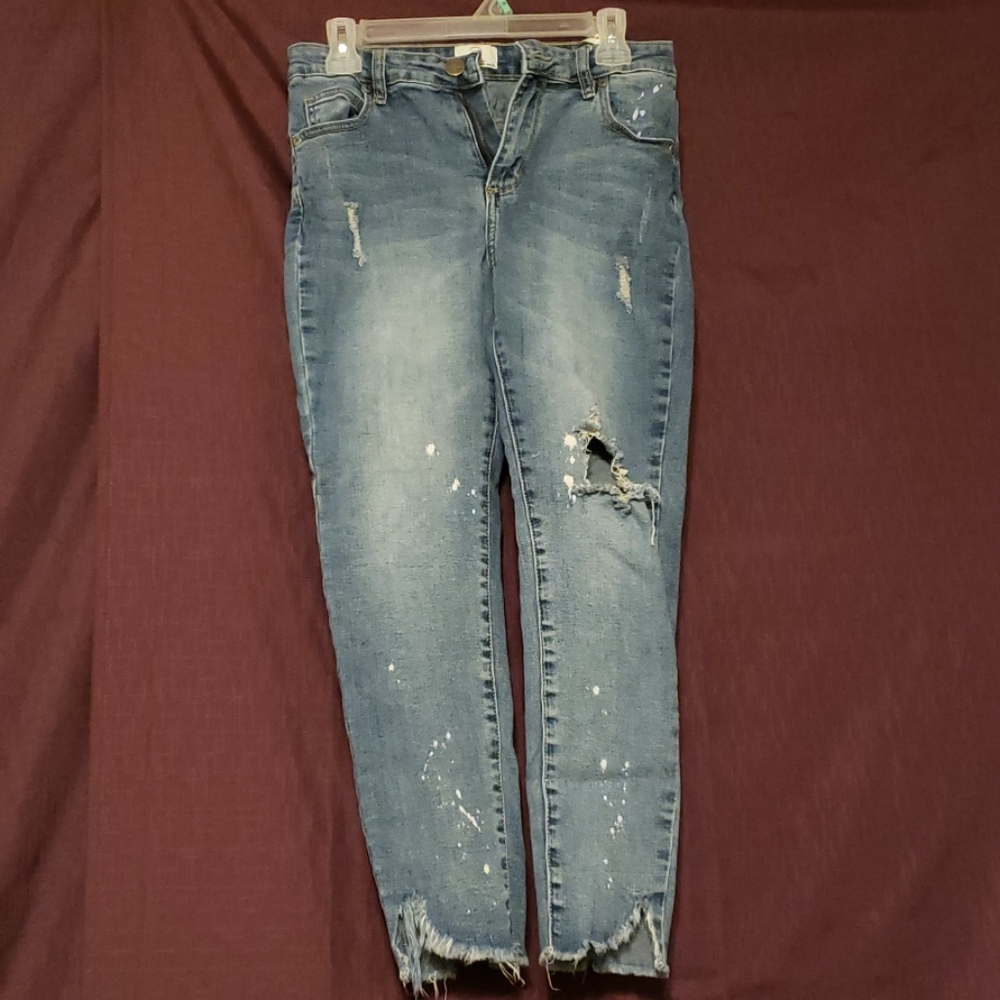 Paint splattered style Jeans